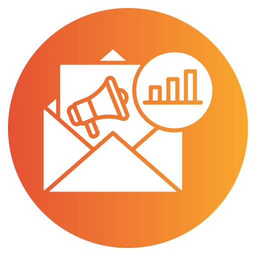 Рекламная рассылка бесплатно иконка