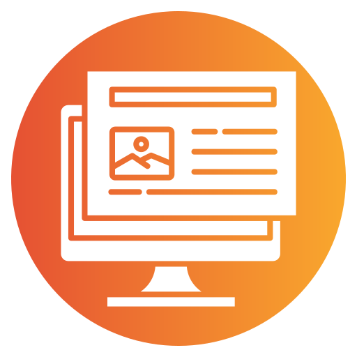 Landing page free icon Landing page free icon