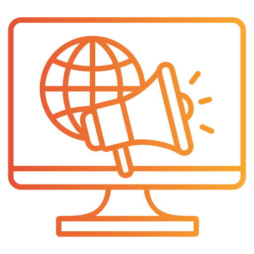 Web marketing free icon