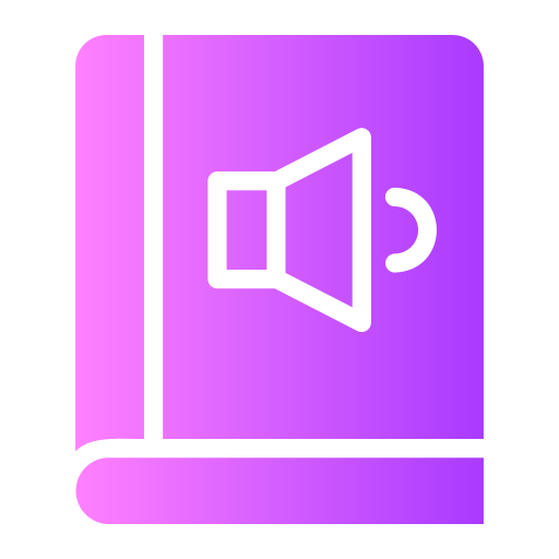 audio libro icono gratis