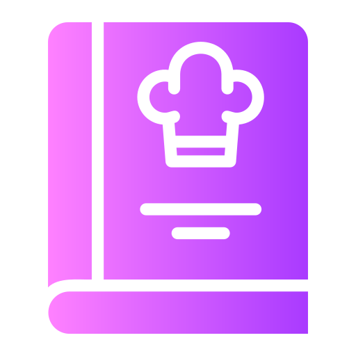 libro de cocina icono gratis