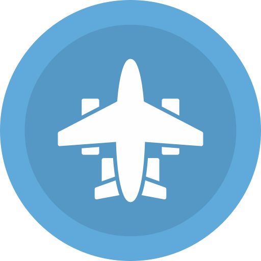 Jet plane - Free transport icons