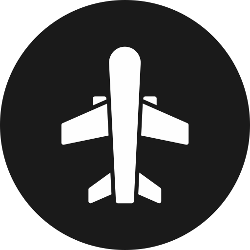 avión icono gratis