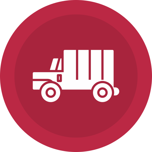 camión militar icono gratis