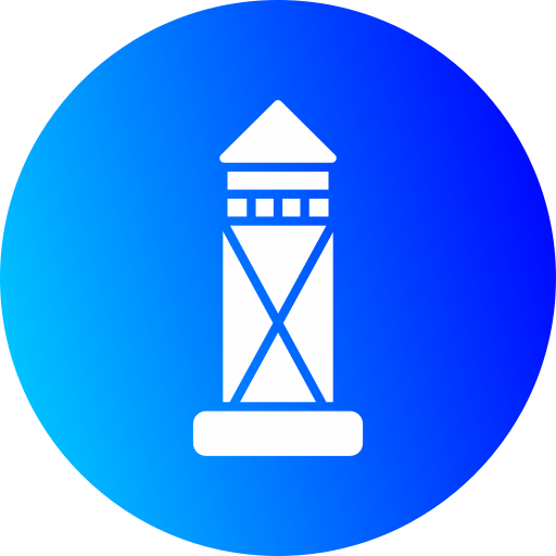 torre de vigilancia icono gratis