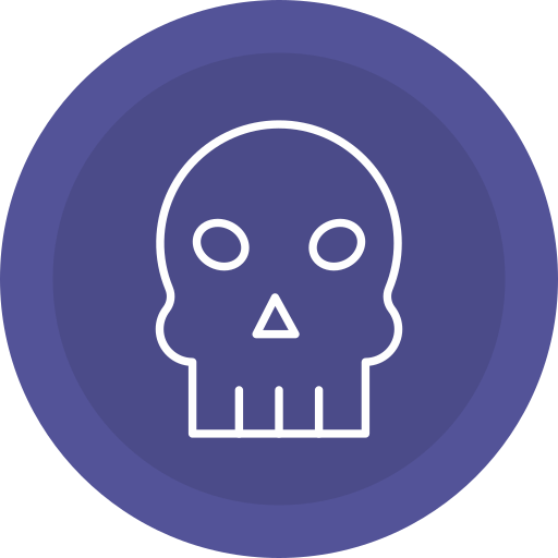 Skull free icon