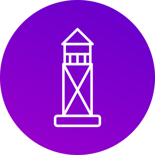 torre de vigilancia icono gratis