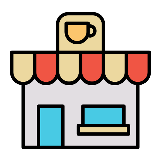 cafetería icono gratis