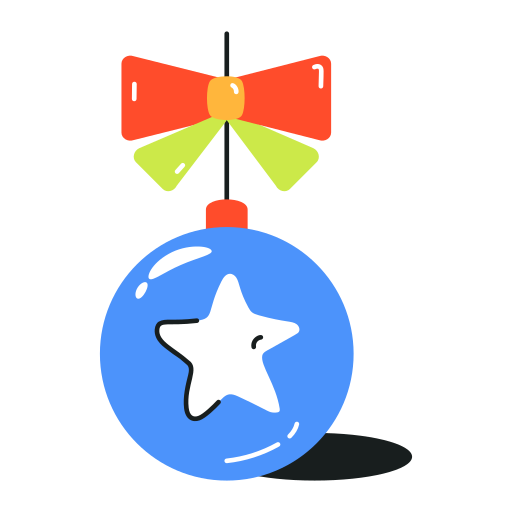 Bauble free sticker Bauble free sticker