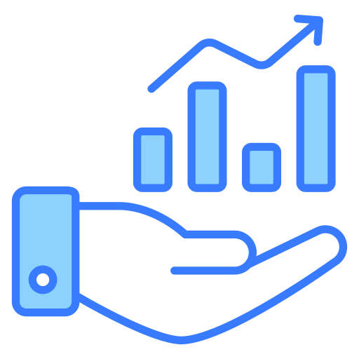 gráfico de barras icono gratis