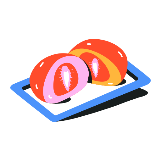 Mochi free sticker