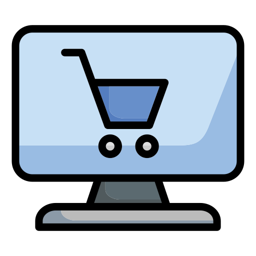 shopping en ligne Icône gratuit shopping en ligne Icône gratuit