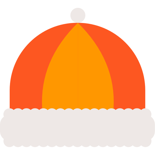 sombrero de invierno icono gratis