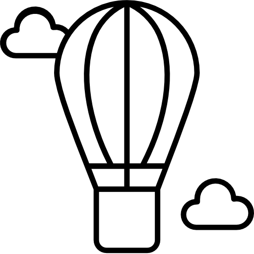 montgolfière Icône gratuit