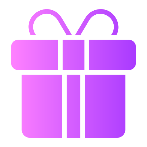 caja de regalo icono gratis