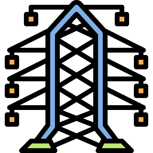 torre eléctrica icono gratis