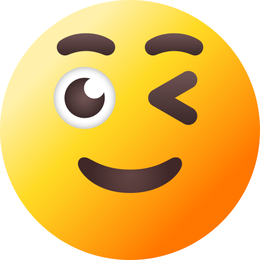 zwinkerndes gesicht kostenlos Icon