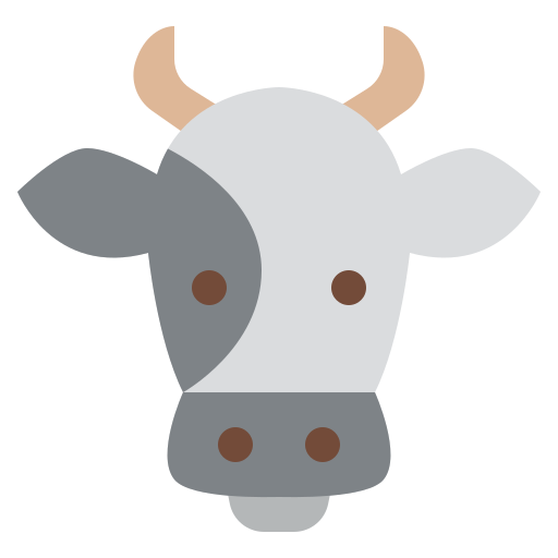 vaca grátis ícone
