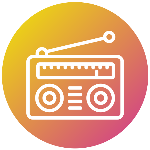 Radio - Free music icons