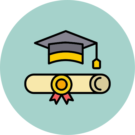 graduado icono gratis