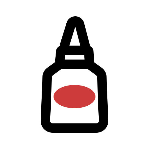 Correction fluid free icon