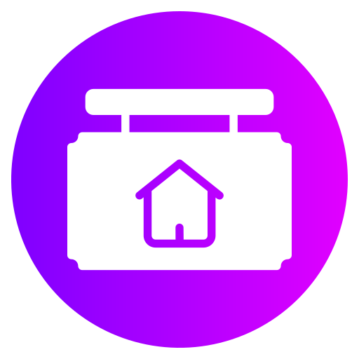 bienes raíces icono gratis