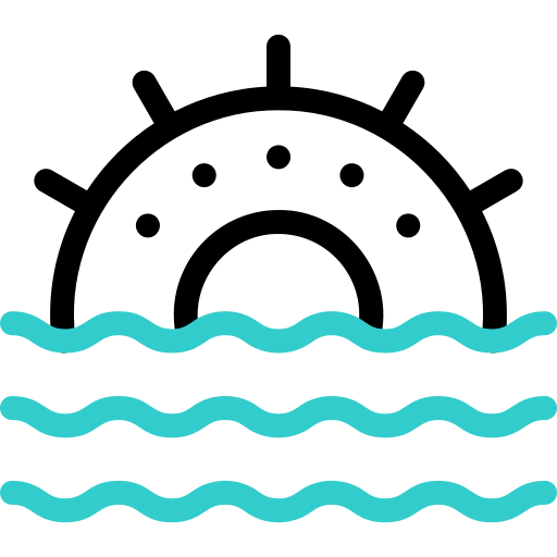 Water turbine free icon