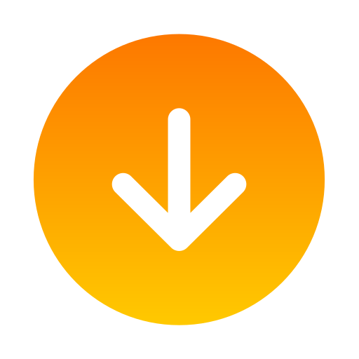 flecha hacia abajo icono gratis