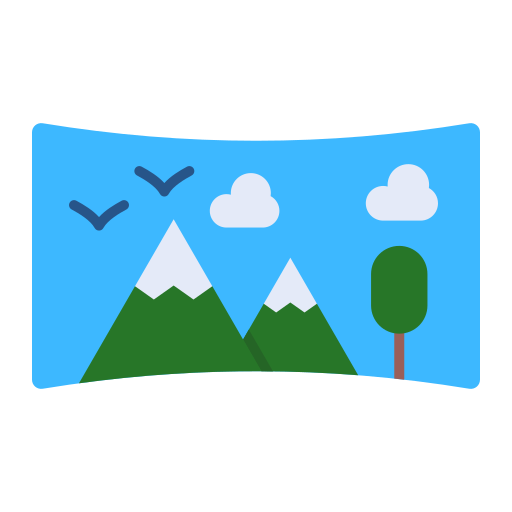 panorama icono gratis