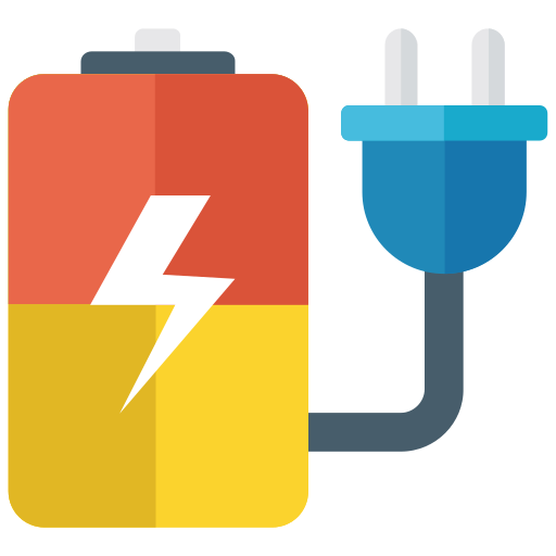 cargador de teléfono icono gratis