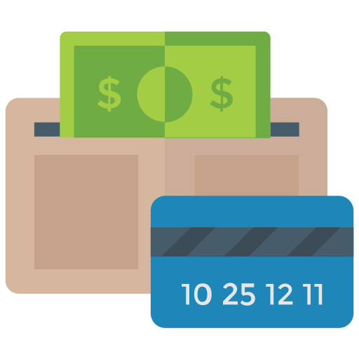 billetera icono gratis