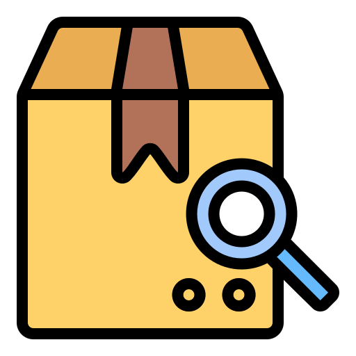 seguimiento del paquete icono gratis