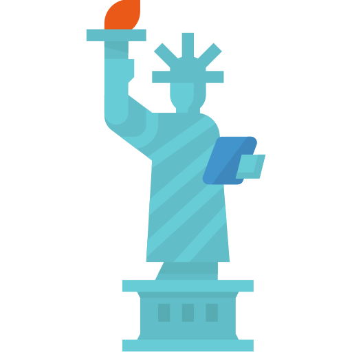 estatua de la libertad icono gratis