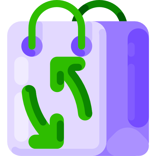 bolsa ecológica icono gratis