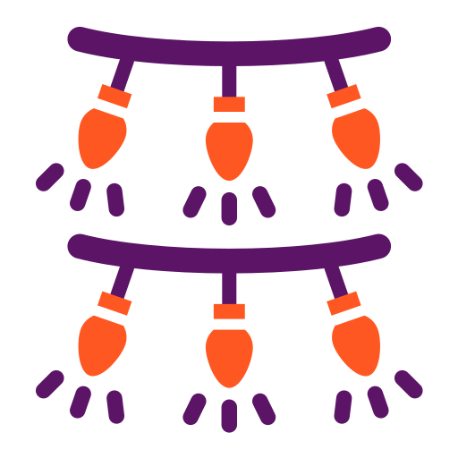 guirnalda icono gratis