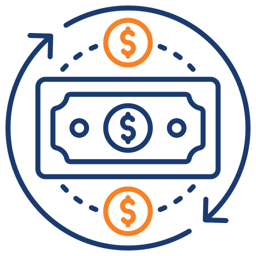 economía circular icono gratis