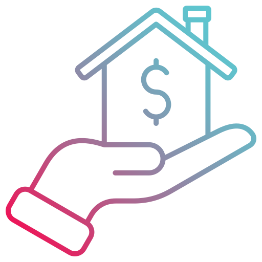 bienes raíces icono gratis