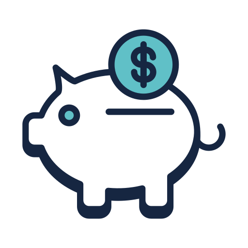 poupança grátis ícone