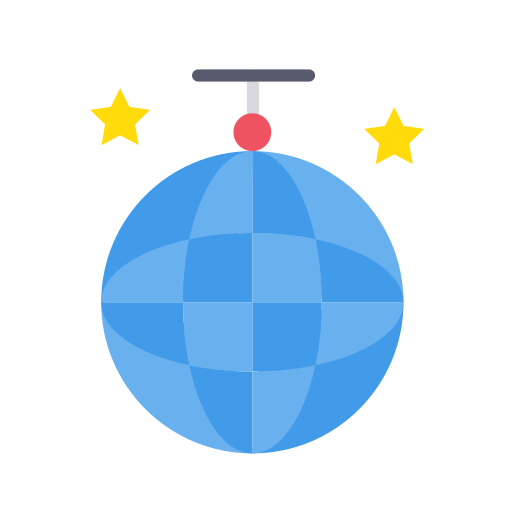 bola de discoteca grátis ícone bola de discoteca grátis ícone