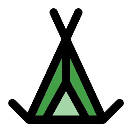 tente Icône gratuit tente Icône gratuit