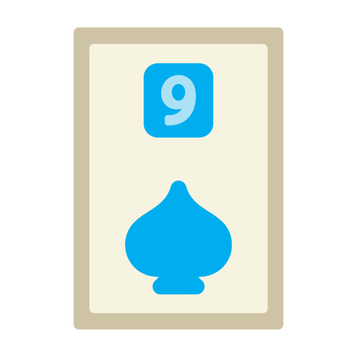 Nine of spades free icon Nine of spades free icon
