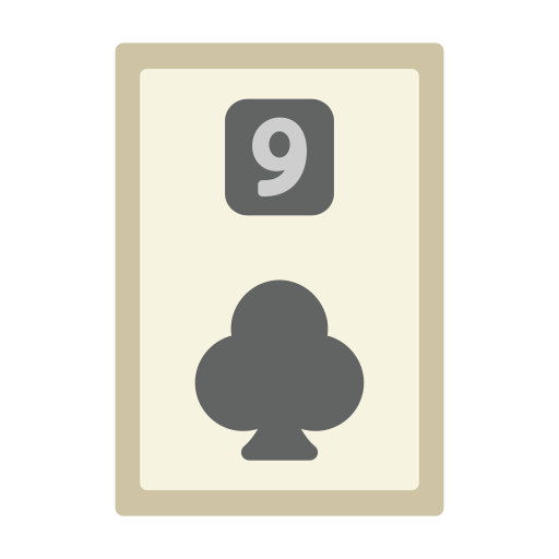 Nine of clubs - Free entertainment icons