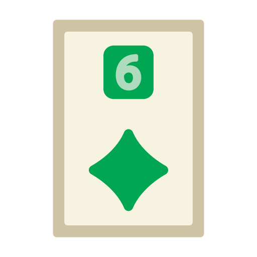 Six of diamonds free icon Six of diamonds free icon