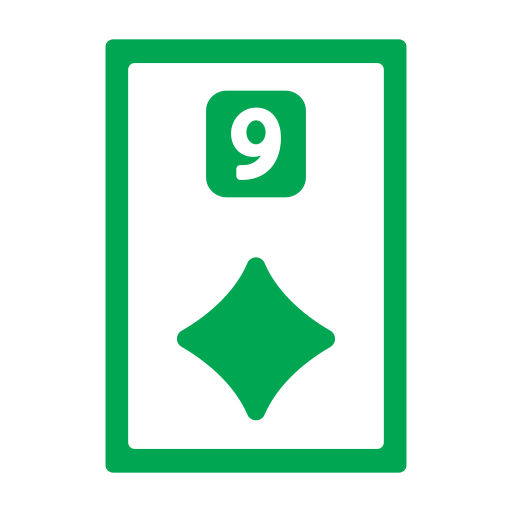 Nine of diamonds free icon