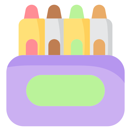 lápiz de color icono gratis