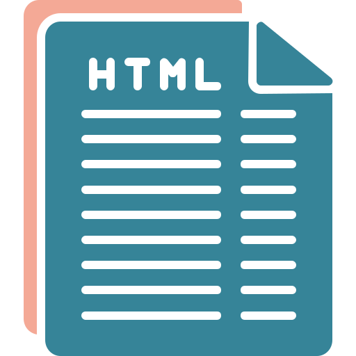 archivo html icono gratis