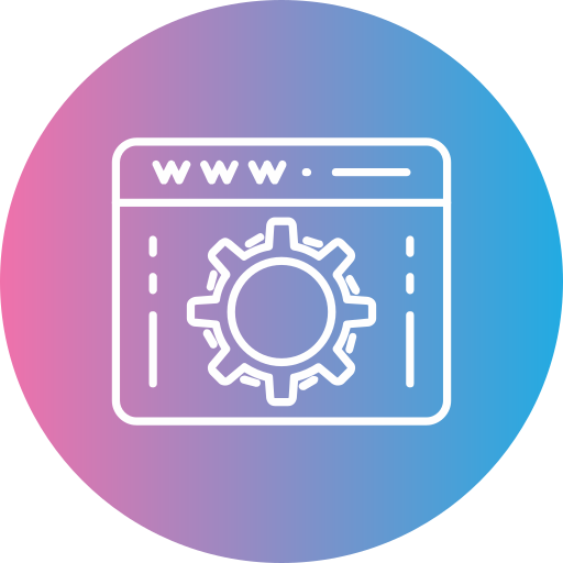 optimización web icono gratis