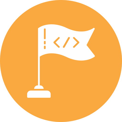 Flag free icon