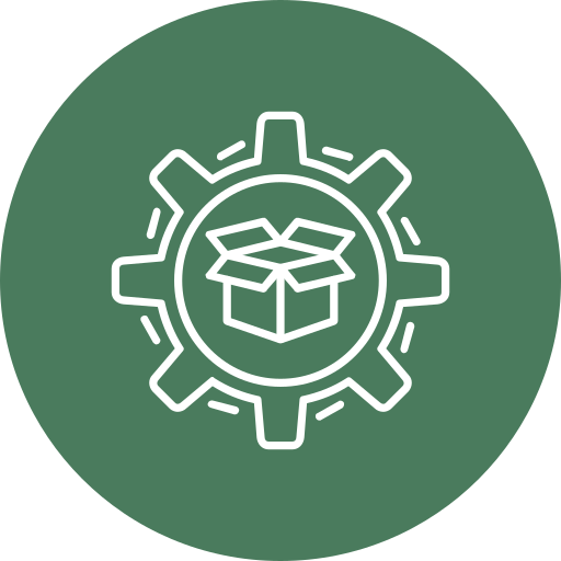 gestión de productos icono gratis