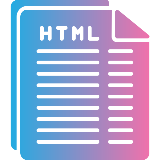 archivo html icono gratis